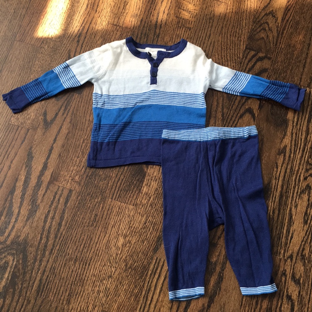 Angel Dear pant and sweater outfit